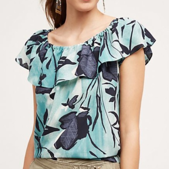 Anthropologie Tops - Anthropologie Maeve Island Off the Shoulder Top